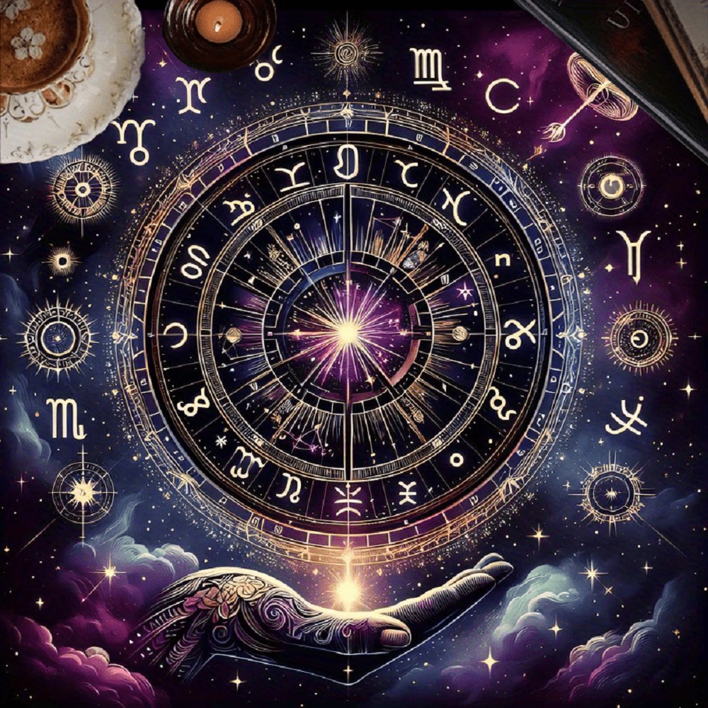 Zodiac Party Games - 1 pezzo di tovaglia per divinazione