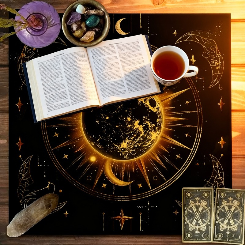 Zodiac Party Games - Telo per Tarocchi con Motivo Zodiacale