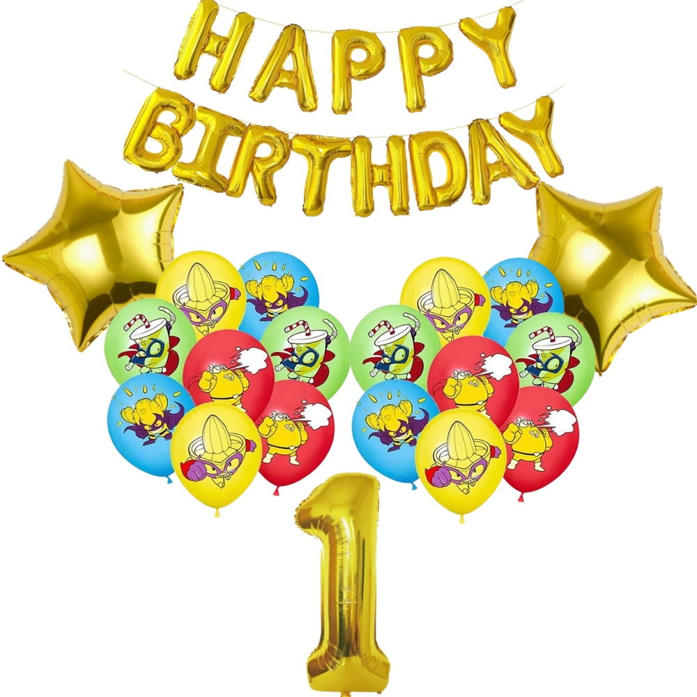 Party Games Easter For Kids - Set di Palloncini Numerici per Decorazioni