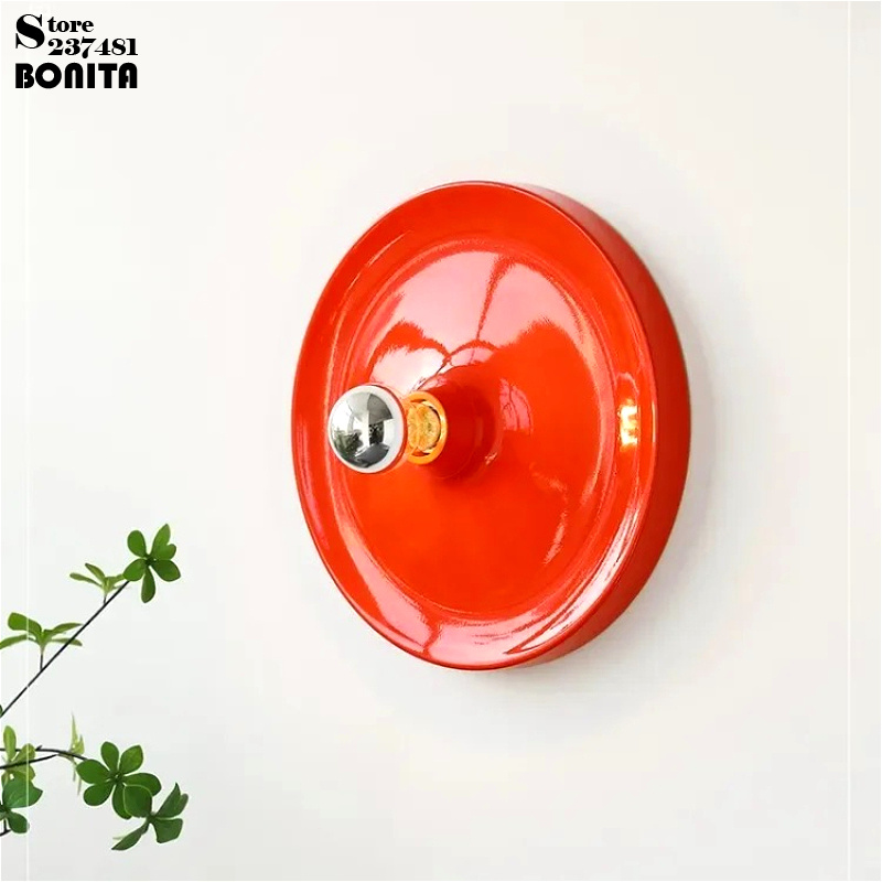 Frisbee Freestyle Disc - Lampada da Parete in Stile Italiano,