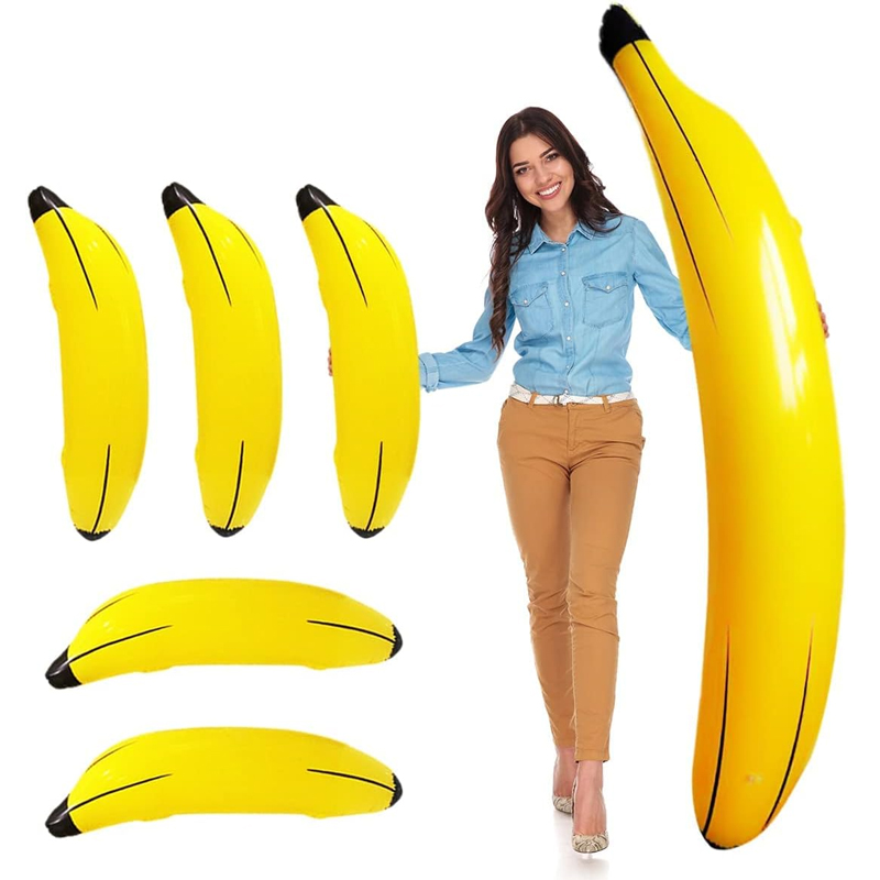 Party Games Bachelorette - 1 pz Banana Gonfiabile 60 cm/180