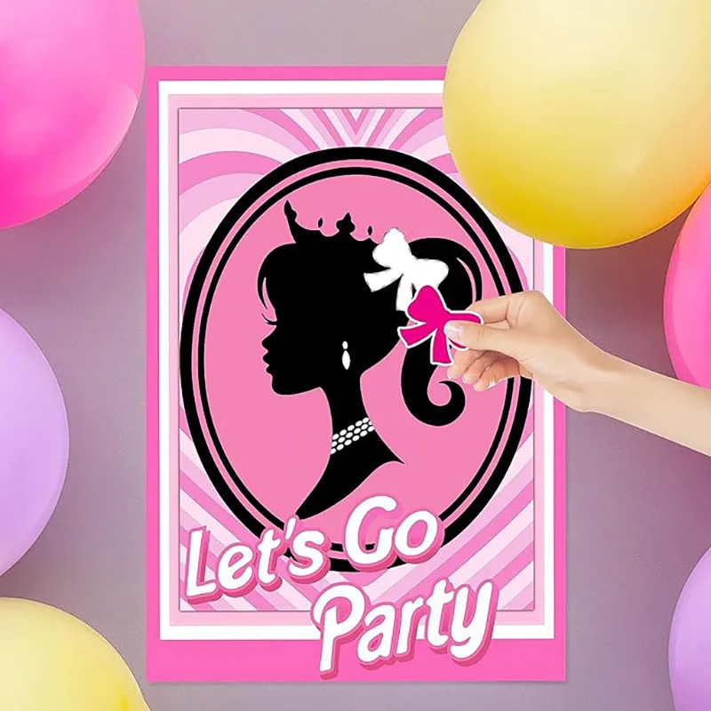 Party Games Bachelorette - 1set let's Go Party Theme Paper
