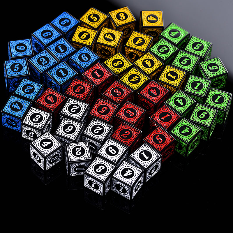 10 pz/set Set di Dadi Acrilici - Party Games Group recensione e prezzo