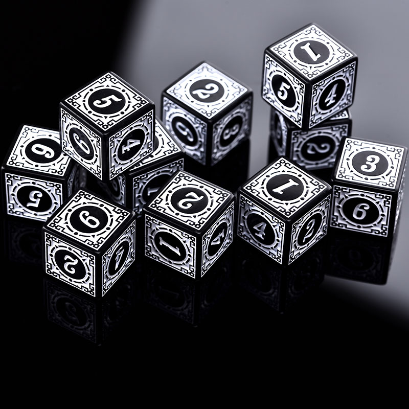 10 pz/set Set di Dadi Acrilici - Party Games Group recensione e prezzo