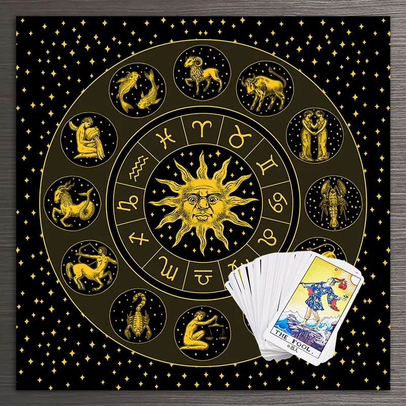 Tappeto per Tarocchi in Vellut - Zodiac Party Games recensione e prezzo