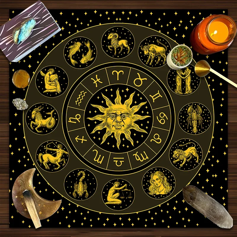 Tappeto per Tarocchi in Vellut - Zodiac Party Games recensione e prezzo
