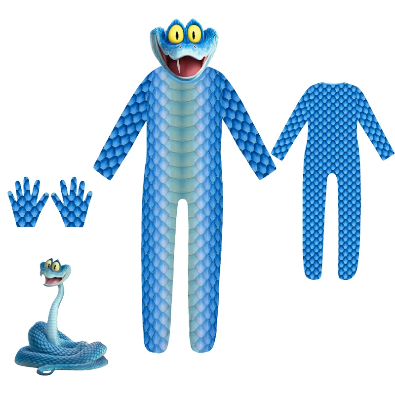 ☣ Costume Cosplay Serpente Gar - Zootopia Party Games recensione e prezzo