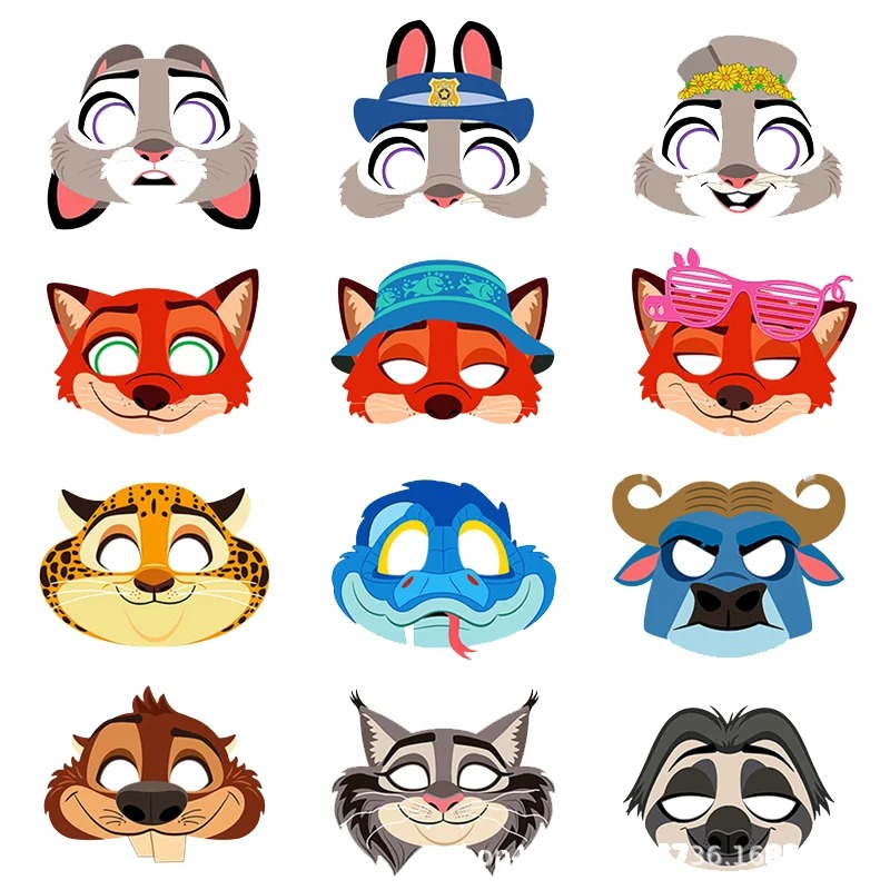 Dsn Figure 12 pezzi/set Zootop - Zootopia Party Games recensione e prezzo