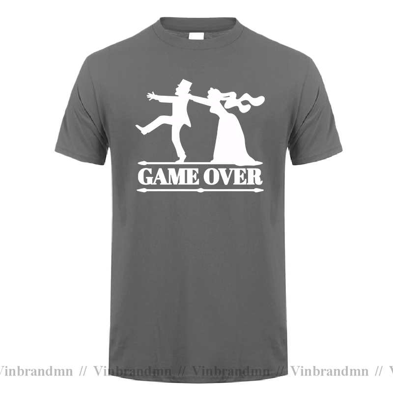 Game Over Tees Uomo Sposa Top  - Party Games Bachelorette recensione e prezzo