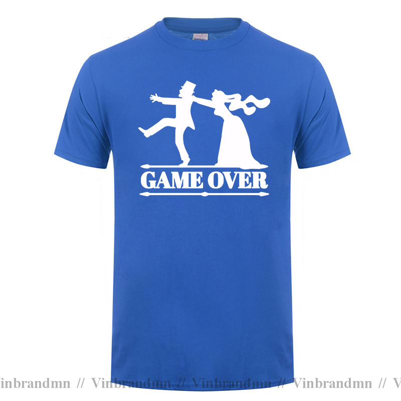 Game Over Tees Uomo Sposa Top  - Party Games Bachelorette recensione e prezzo