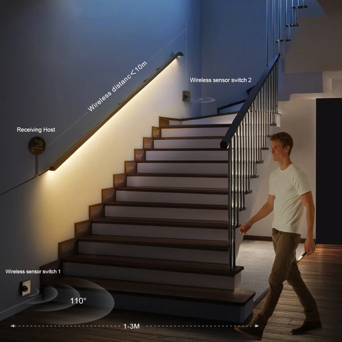 Doppi sensori di movimento PIR - Ladder Toss Set recensione e prezzo