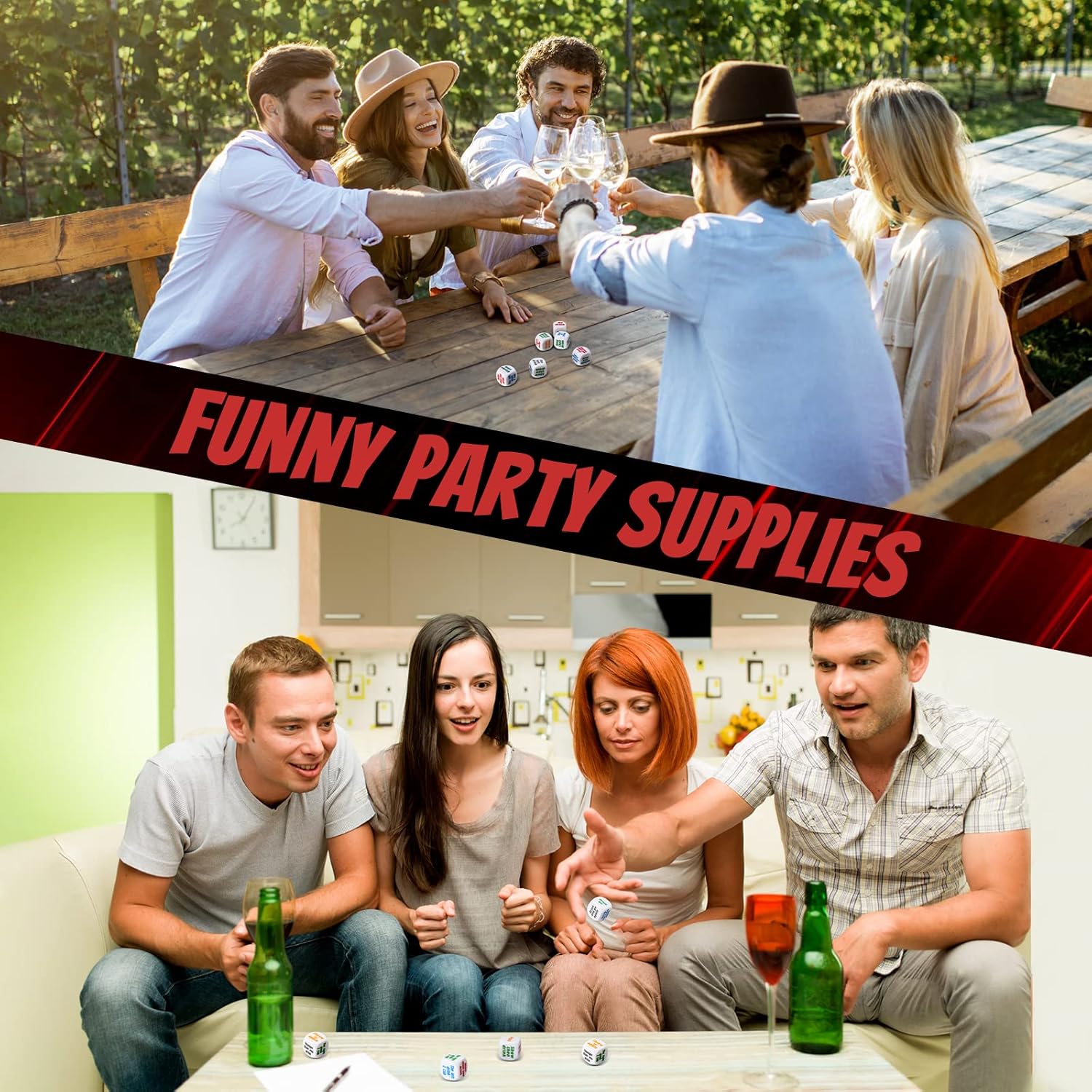 Set da gioco di dadi per bar p - Party Games Bachelorette recensione e prezzo