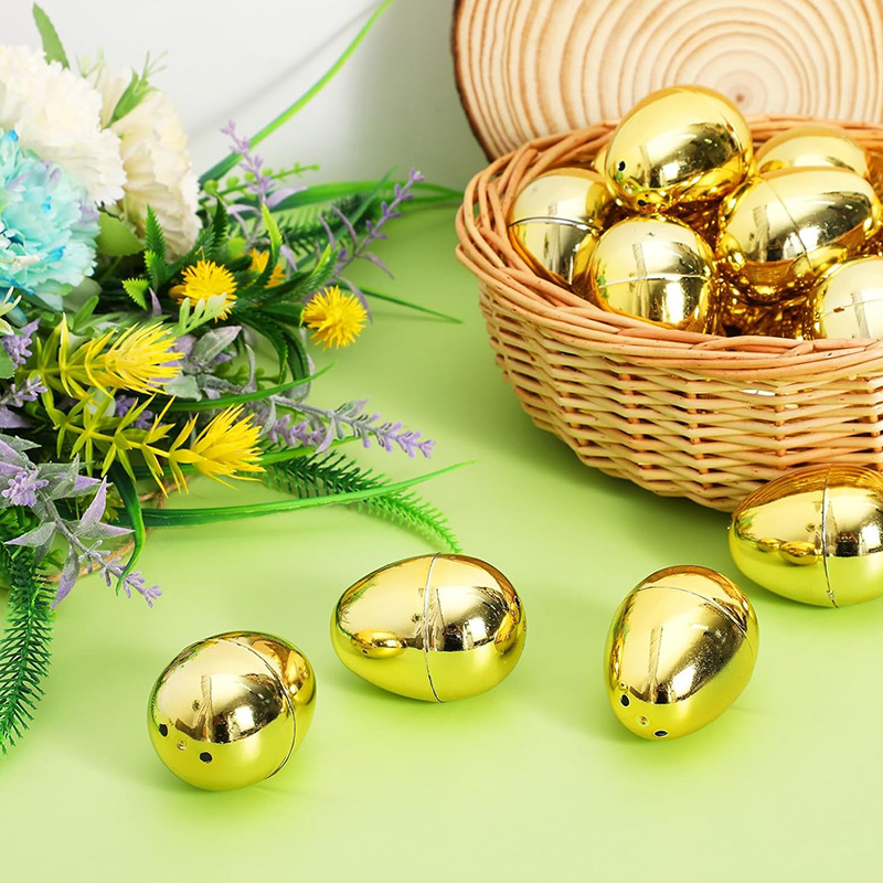 6-24 pezzi uova di Pasqua dora - Party Games Easter For Kids recensione e prezzo